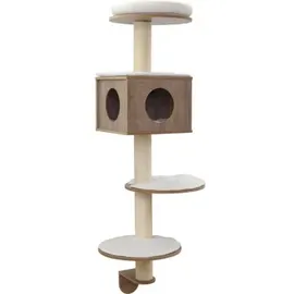 Kerbl Dinari Wandkratzbaum 45 x 45 x 177 cm braun/weiß