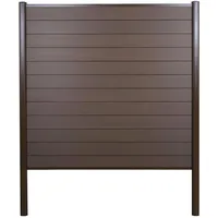 MCW Windschutz 190 x 0 cm Braun WPC