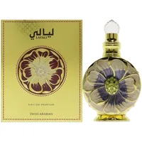 Swiss Arabian Layali Eau De Parfum Unisex 50ML – Eine Fesselnde Fusion aus Saftiger Pflaume, Eleganten Blumen und kostbarem Oud – Verzaubernder und Intensiver Duft