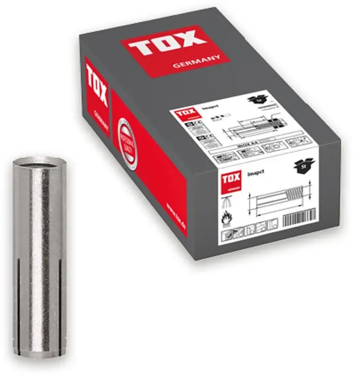 Einschlaganker Impact, TOX (Ausführung: 50st M10 x 40 mm)