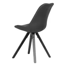 FineBuy 2er Set Esszimmerstuhl Küchenstuhl Stoff Stuhl gepolstert mit Lehne