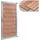 [neu.holz] Gartentor Segovia 180 x 90 cm Braun/WPC