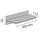 Schlüter Systems Wand-Ablagesystem Curve 0,3 m x 5 cm