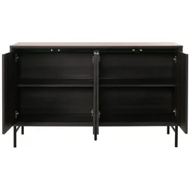 Mendler HWC-M50 Sideboard 94 x 151 x 40 cm Dunkelgrau
