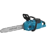 Akku Kettensäge für Makita 18V Batterie, 18 zoll Bürstenloser Motor Kettensäge, Elektro-Kettensäge mit Automatische Kettenspannung & Kettenschmierung, 46 cm Schnittläng