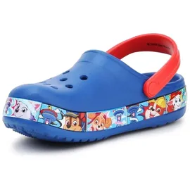 Crocs Unisex-Kinder Fun Lab Paw Patrol Band Clogs, Blau (Blue Jean 4Gx), 19/20 EU