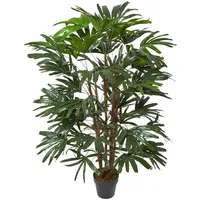 Homescapes Steckenpalme Kunstpflanze Im Topf - 150 cm, - Homescapes