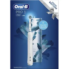 Oral-B Pro 1 750 Design Edition weiß + Reiseetui