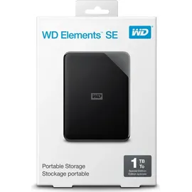 Western Digital Elements SE 1 TB USB 3.0 WDBEPK0010BBK-WESN