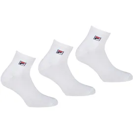 Fila F9303, Socken Uni, weiß, 39/42