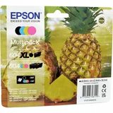 604XL Ananas schwarz + 604 Ananas CMY