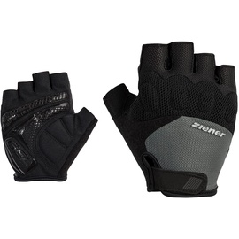 Ziener Herren COLIT Fahrrad/Mountainbike/Radsport-Handschuhe | Kurzfinger - atmungsaktiv,dämpfend, Graphite.Black, 6,5