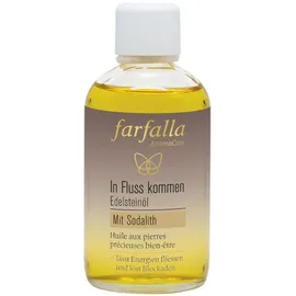 Farfalla Edelsteinöl In Fluss kommen Körperöl 100 ml