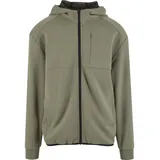URBAN CLASSICS Scuba Zip Pocket Kapuzenpullover Pale Green L