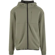 URBAN CLASSICS Scuba Zip Pocket Kapuzenpullover Pale Green L