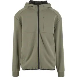 URBAN CLASSICS Scuba Zip Pocket Kapuzenpullover Pale Green L