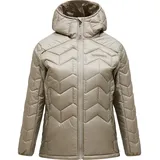 Peak Performance Damen Elevate Liner Hoodie Jacke (Größe L, beige)
