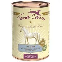 Terra Canis CLASSIC Pferd mit Amaranth, Pfirsich und roter Bete 6x400g
