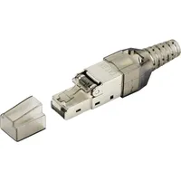 TRU Components RJ45 Stecker, gerade Polzahl 8P8C 1St.