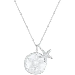 Elli Kugelkette Seestern Meer Maritim Sommer 925 Silber Damen 