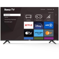 RCA Smart TV 43 Zoll Fernseher Roku TV(109cm) UHD 4K HDR10 HLG Triple Tuner HDMI USB WiFi (Nur für Deutschland) 2024