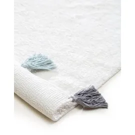 Lytte Waschbarer Kinderteppich Malu Blau 80x120 cm - Waschbarer Teppich für Kinderzimmer