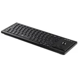 Gett Cleantype Xtra Roll Tastatur mit Trackball USB Farbe schwarz Layout - schwarz