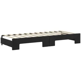 vidaXL Tagesbett 80 x 200 cm Schwarz