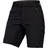 Endura Hummvee Baggy Shorts für Damen, Schwarz, XL