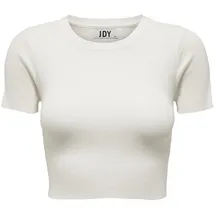 Jdy JDYCIRKELINE S/S CROP TOP KNT NOOS Cloud Dancer XS