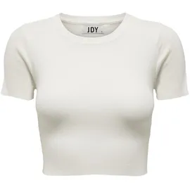 Jdy JDYCIRKELINE S/S CROP TOP KNT NOOS Cloud Dancer XS