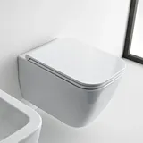 Scarabeo Teorema 2.0 Wand-WC mit WC-Sitz Weiß