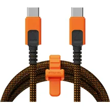 Xtorm USB-C auf USB-C 1,5 m Schwarz/Orange