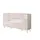 lookway SIDEBOARD mit Schubladen ONYX Kaschmir auf goldenen Beinen Hochglanz