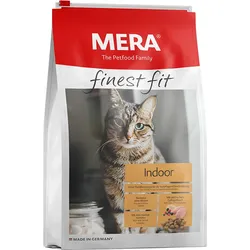 mera Finest Fit Indoor Trockenfutter für Hauskatzen | Für eine gesunde Ernährung deiner Katze | Katzenfutter | Hochwertige Zutaten 0.4 kg