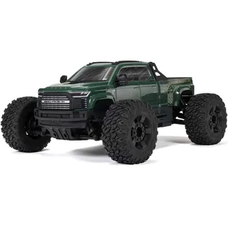 Arrma Big Rock 223S BLX 1:10 4x4 RC Ferngesteuerter Offroad Geländewagen Truck RTR, Brushless Motor, DSC, ohne Akku und Ladegerät, grün