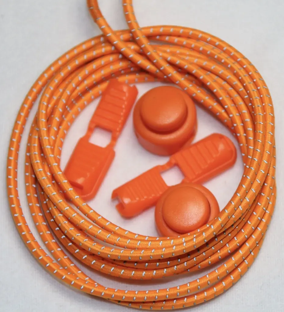 _Sonstige Marken Laces with Lock Schnellschnürsystem - Reflektion  Orange