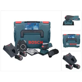 Bosch gss 12V-13 Professional Akku Schwingschleifer 12 v + 2x Akku 3,0 Ah + Ladegerät + l-boxx