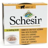 Schesir in Brühe 6 x 70 g - Thunfisch mit Sardinen