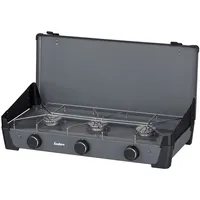 ENDERS® Gaskocher Bondy 3, Campingkocher mit 3 leistungsstarken Brennern grau