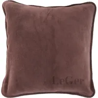 LeGer Home by Lena Gercke Dekokissen "Anisa", braun (cognac,