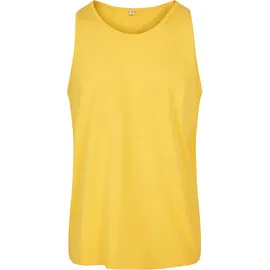 Build Your Brand Basic Tank Top Taxi Yellow 4XL