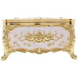MAKIVI Acryl TaschentüCher Box Universal Papier Rack BüRo Tisch ZubehöR Haus BüRo KTV Hotel Huelle Halter Gold