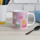 Geda Labels GEDALABELS Farbwechseltasse Peppa Wutz Hip Hip Hooray 250ml