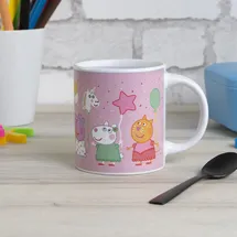 Geda Labels GEDALABELS Farbwechseltasse Peppa Wutz Hip Hip Hooray 250ml