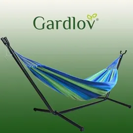 gardlov Hängematte 200 x 150 cm Grau