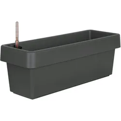 Geli Blumenkasten Aqua Green Plus 60cm Anthrazit – Mit Bewässerung