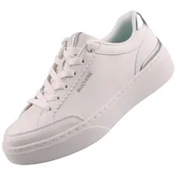 Skechers 185550-WHT Sneaker Modischer Halbschuh mit Air-Cooled Memory Foam weiß 40 EU