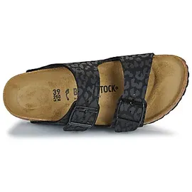 Birkenstock Arizona Bs Synthetik Schmale Weite Damensandalen schwarz/grau/braun - 39