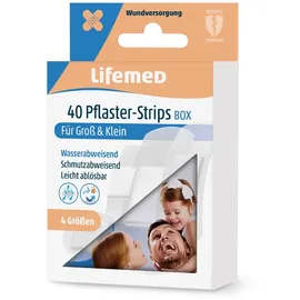Lifemed Pflaster-Strips Box 40 St.